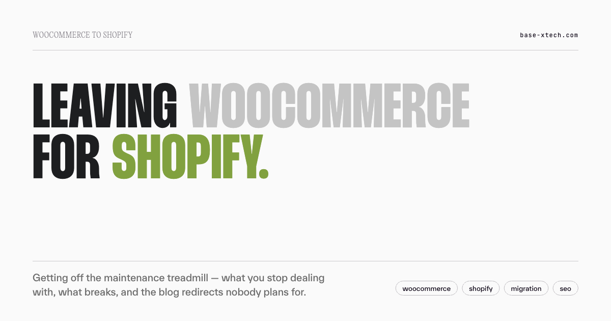 How to Migrate from WooCommerce to Shopify: A 2026 Guide